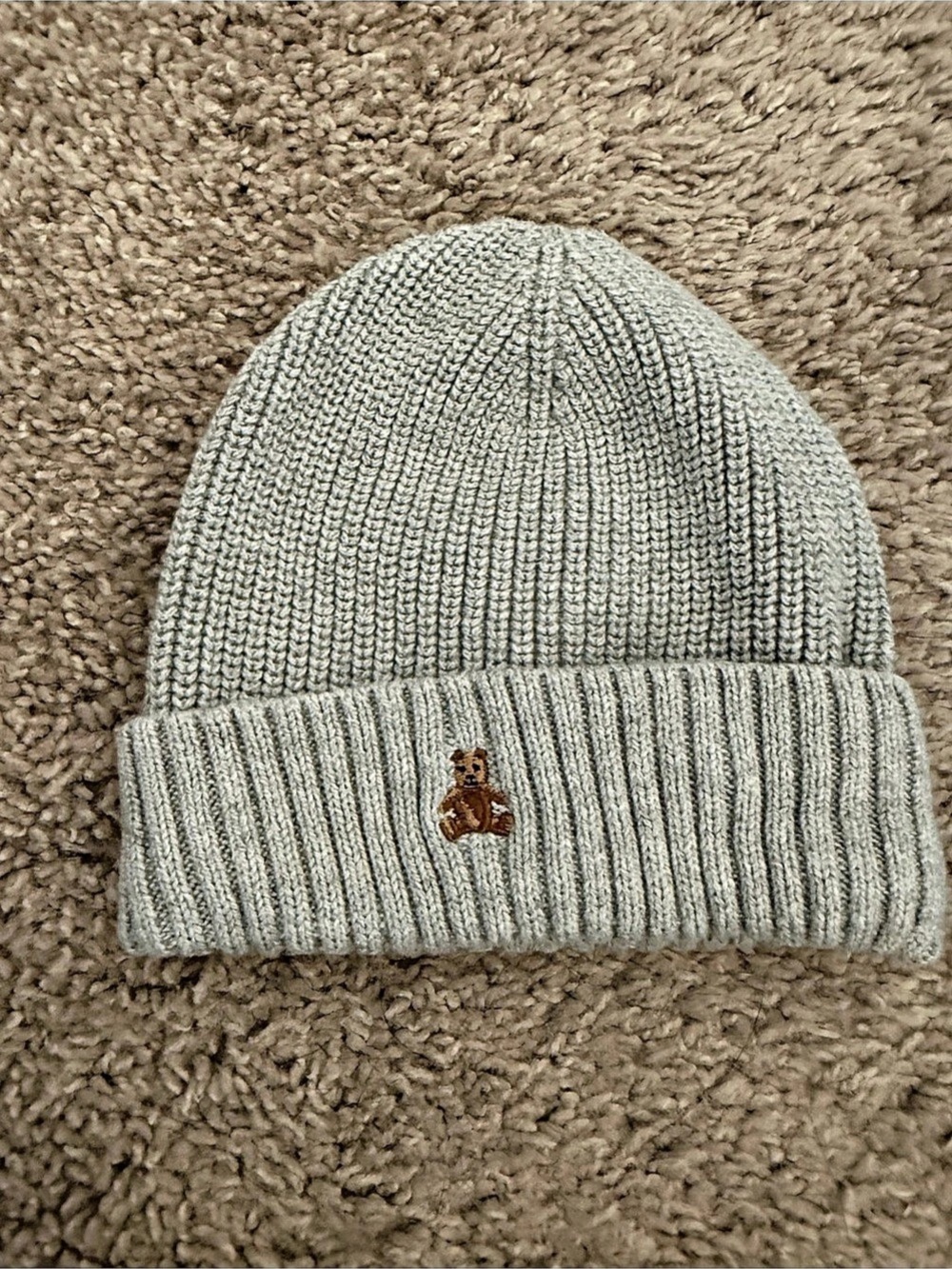 GAP Knit Beanie in Gray